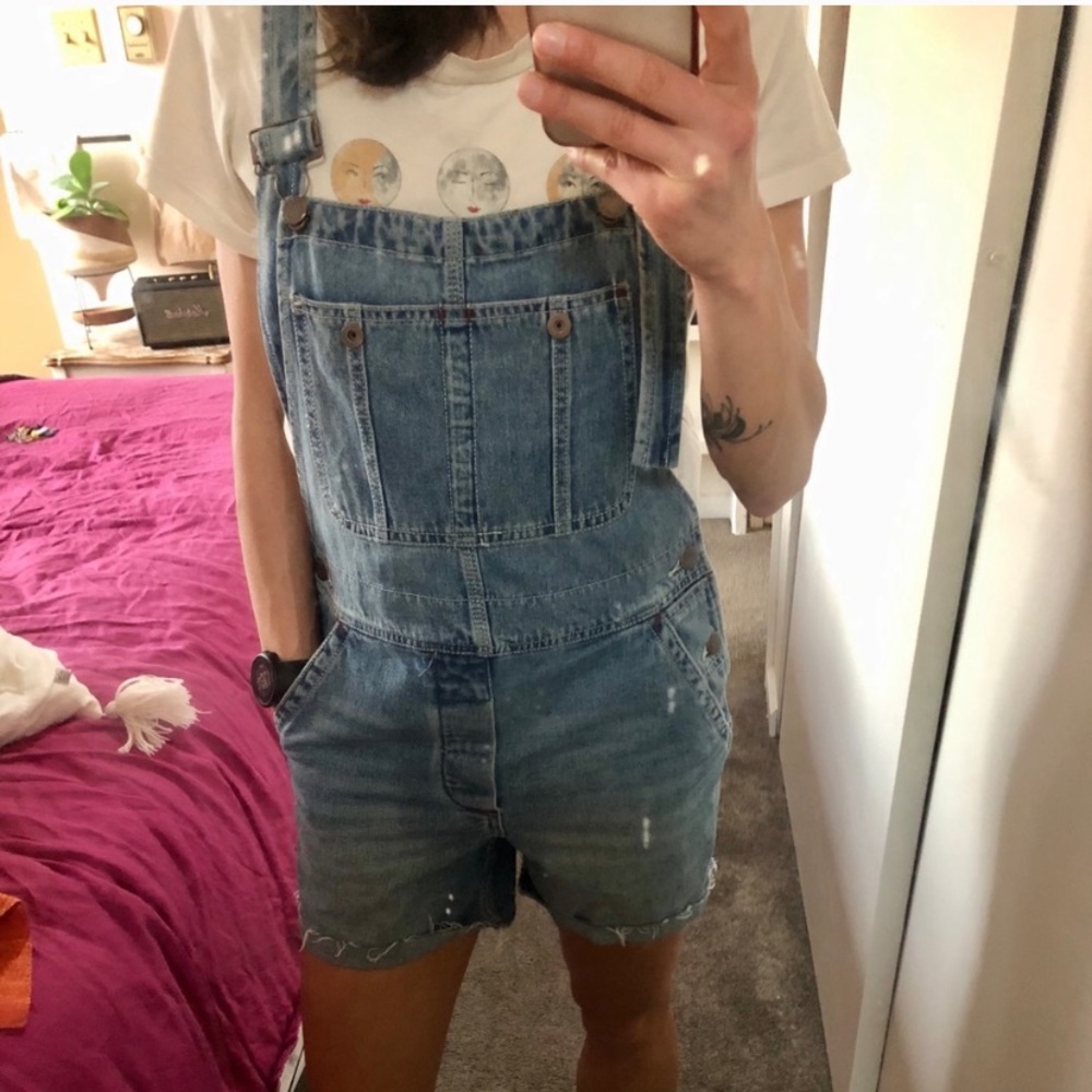 Free people overalls size 24
